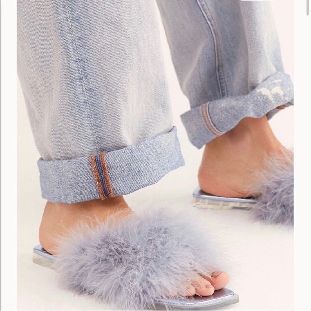 Jeffrey Campbell Fluffy Sandals - NWOT🏷